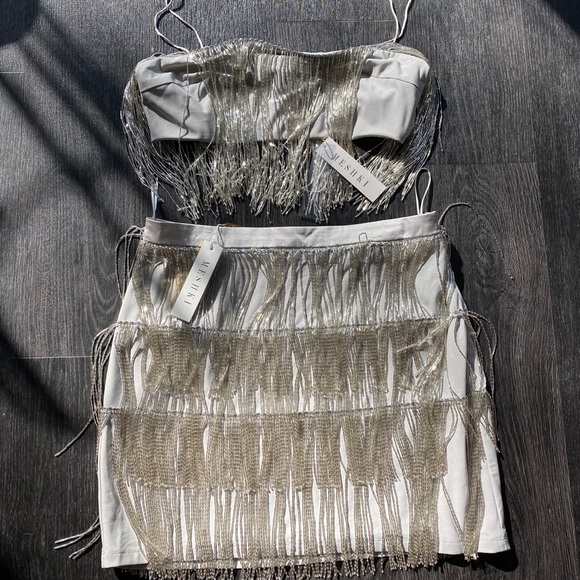 Meshki Dresses & Skirts - Meshki sofia fringe set